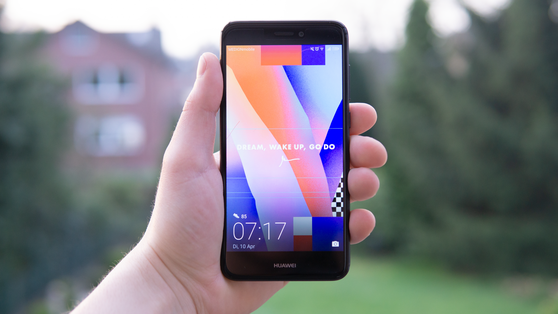 Black Huawei Android Smartphone